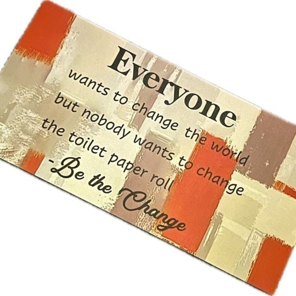 Bathroom Sign